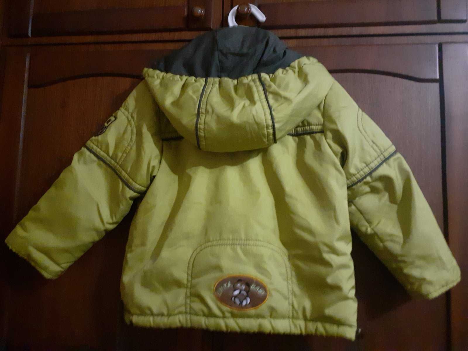 Детская демисезонная куртка для мальчиков р.108-126