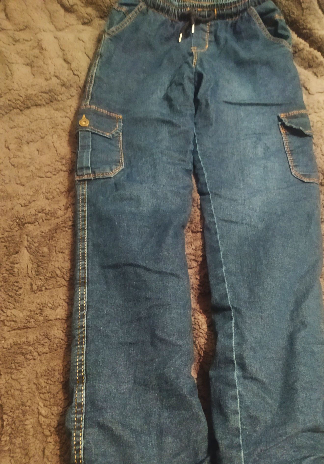Зимові теплі джинси на меху 152-158