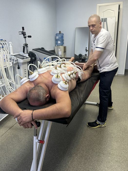 Міопресура + вакуумний массаж зніме любий спазм в тілі, рослабе любого
