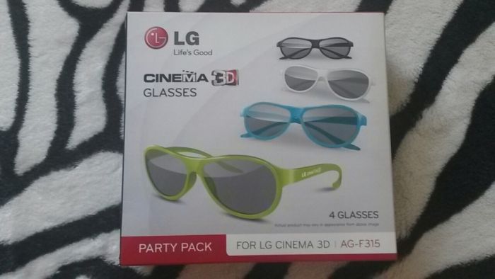 Pasywne okulary 3D LG