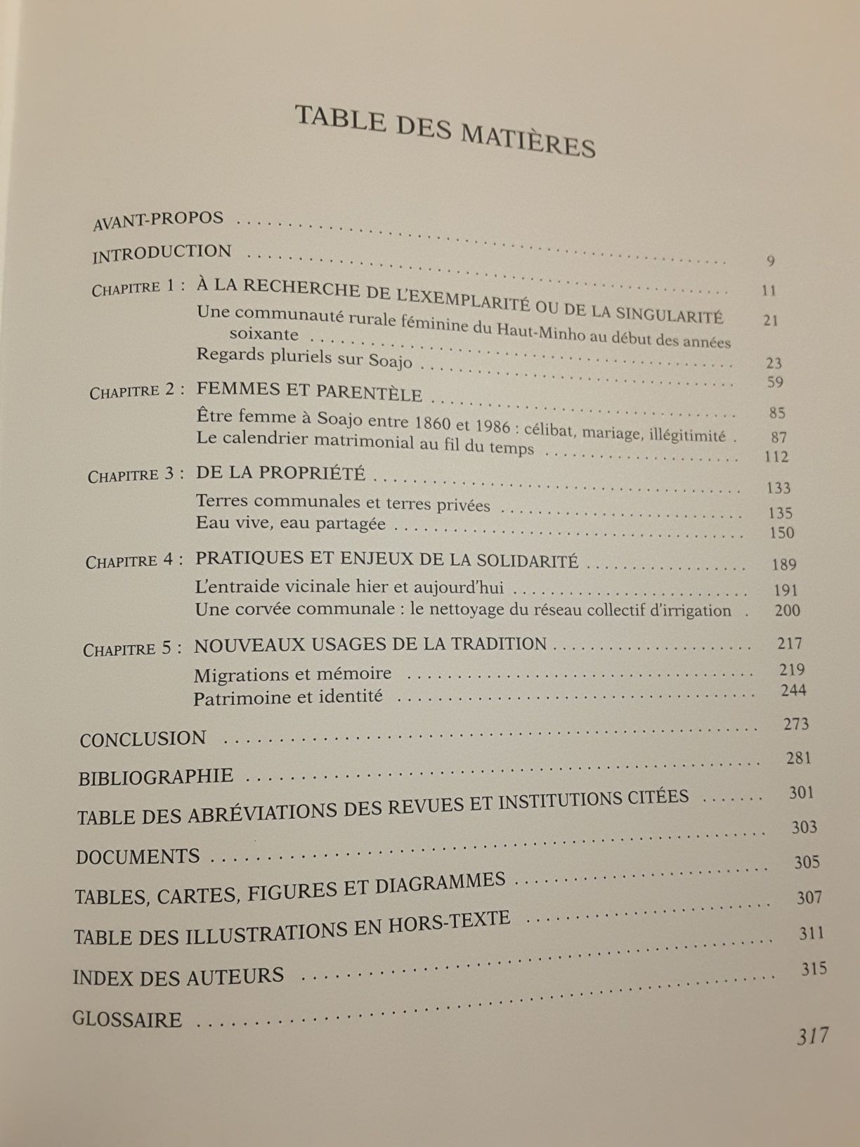 Soajo Entre Migrations et Mémoire / Darwinism for Social Scientists