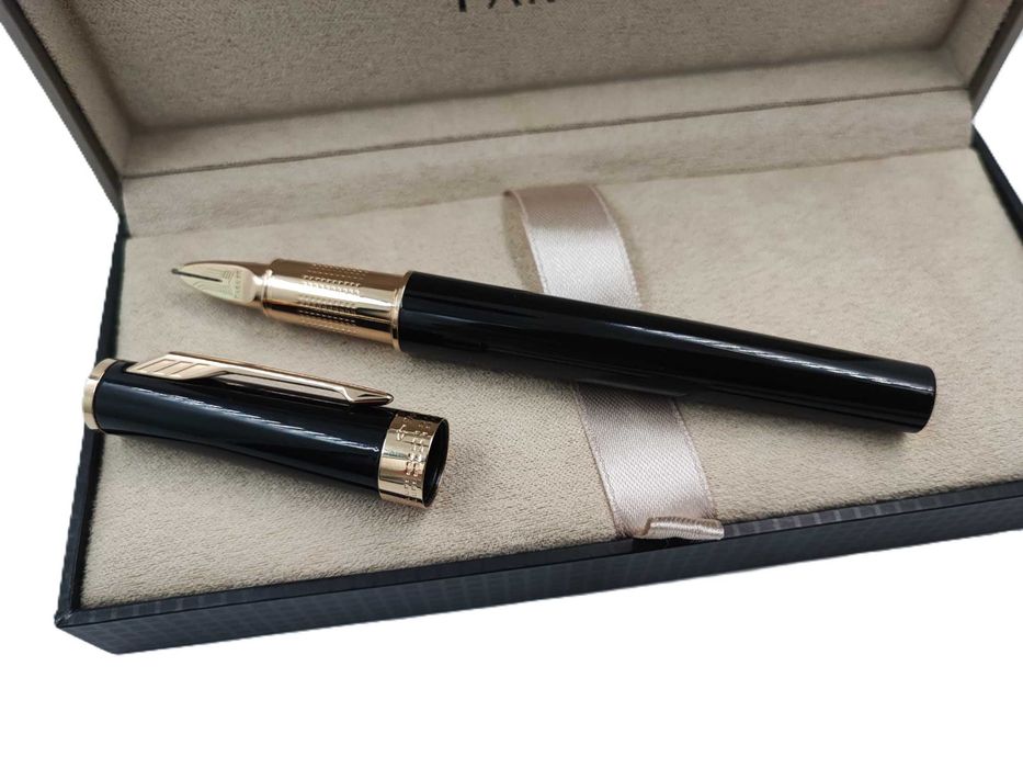 Parker Ingenuity Black Lacquer GT FP F - 5 покоління ручок