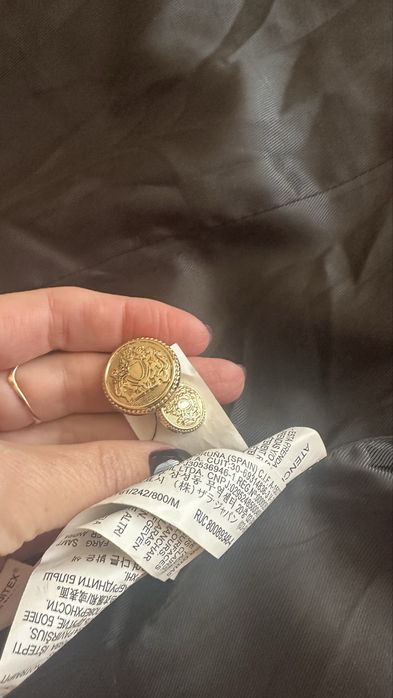 Піджак з еко-шкіри, Zara, розмір М, новий