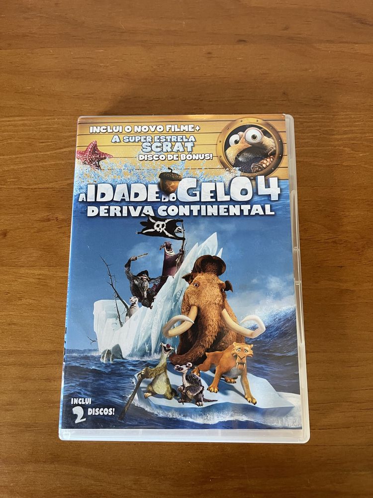 Filme Idade do Gelo 4 com 2 dvd