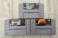 F-Zero, Super Battletank, P.T.O. Super Nintendo NTSC