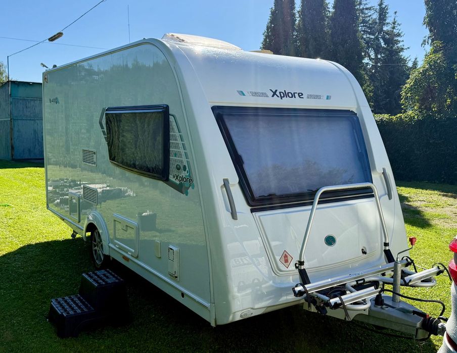 Elddis Xplore 422  Elddis Xplore 422 – kompaktowa przyczepa bez kompromisów