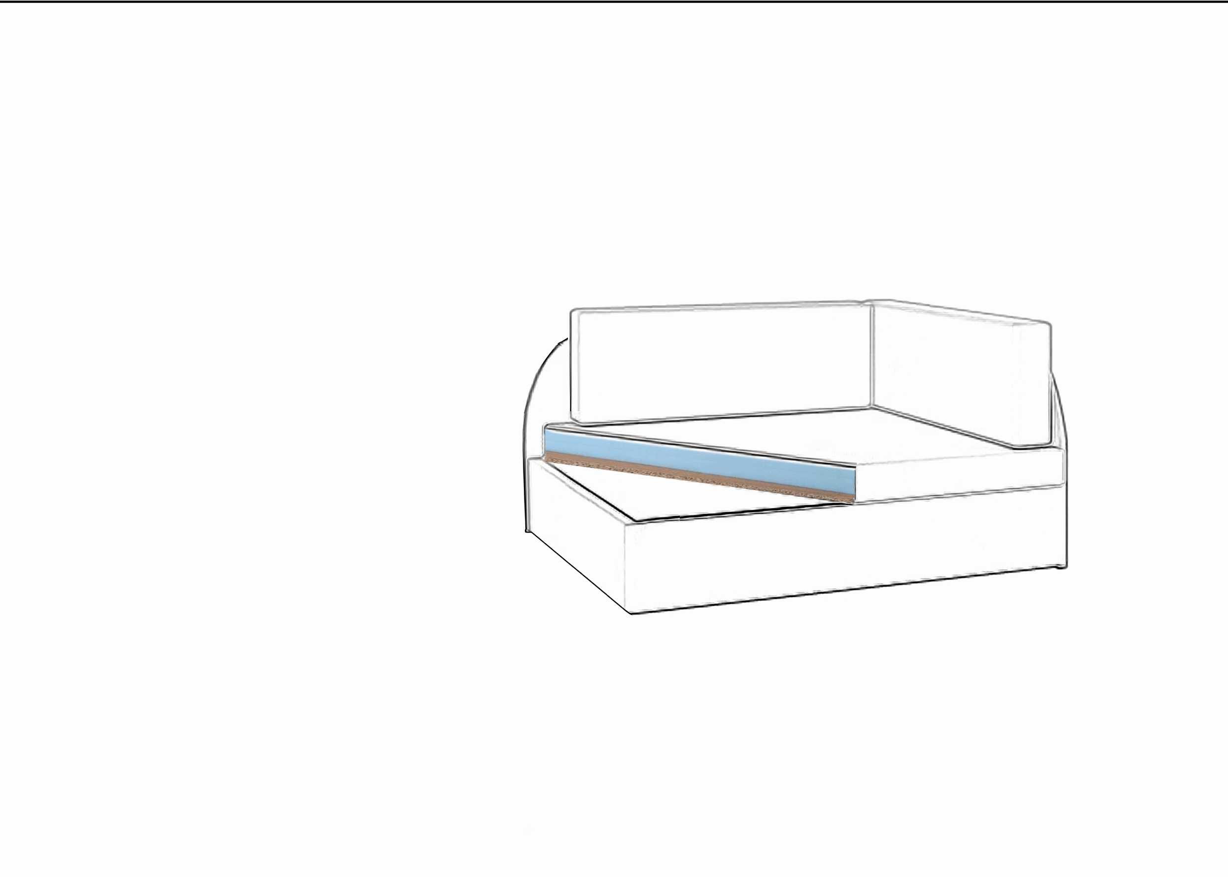 Narożnik Dziecięcy Rogówka Amerykanka Sofa Z Funkcją Spania