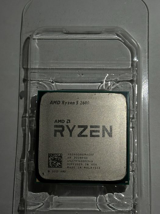 Процесор AMD Ryzen 5 2600 + орігінальна башня