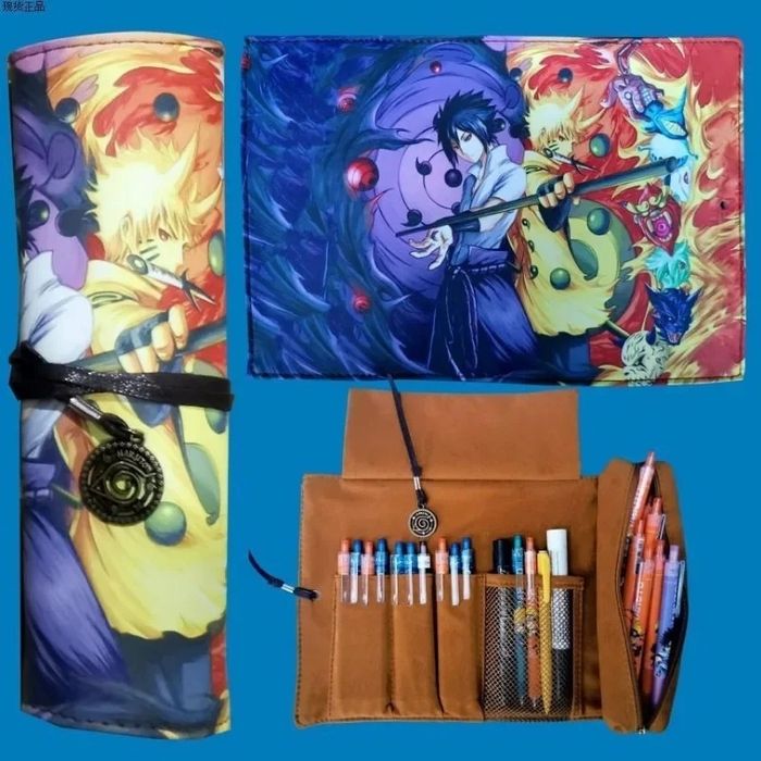 Estojo desenhos Naruto