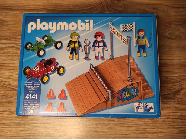 Playmobil wyścigi gokartów 4141 NOWE