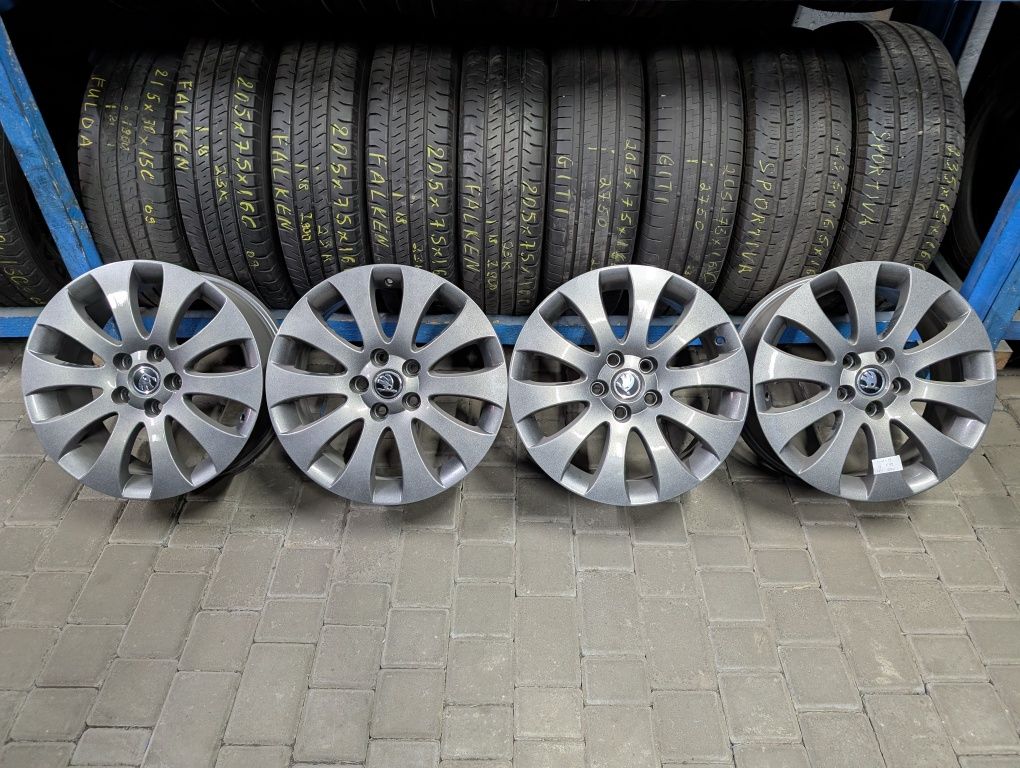Оригінальні легкосплавні диски 5*112 R17 SKODA