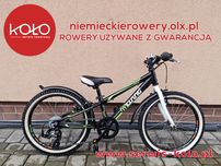 Rower dziecięcy MUSING koła 20 SHIMANO aluminium rabat polecam WYSYŁKA