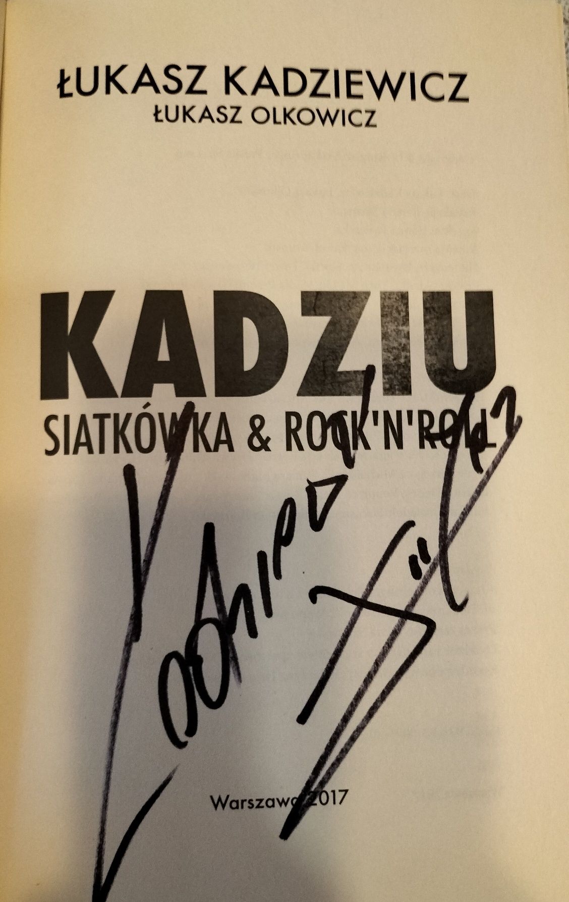 Kadziu - z autografem