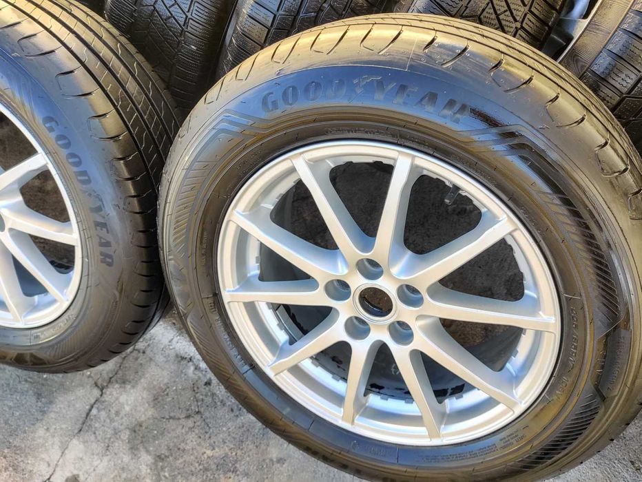 4 Jantes 17" furação (5x108) c/Pneus 225/65R17