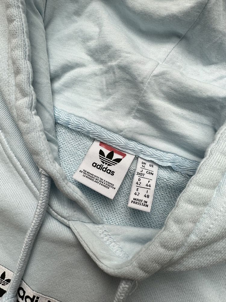 Женская кофта/ худи Adidas Cropped Hoodie!