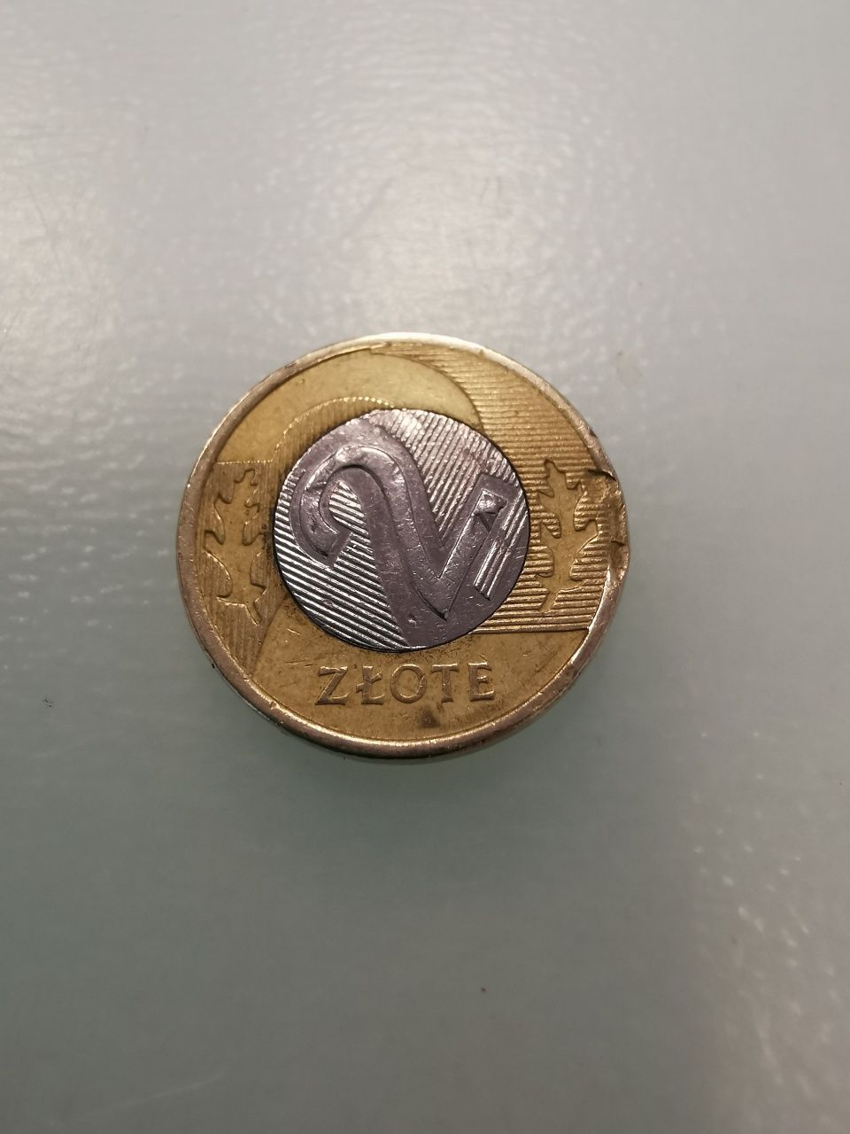 2 zł destrukt - moneta z 2009 roku