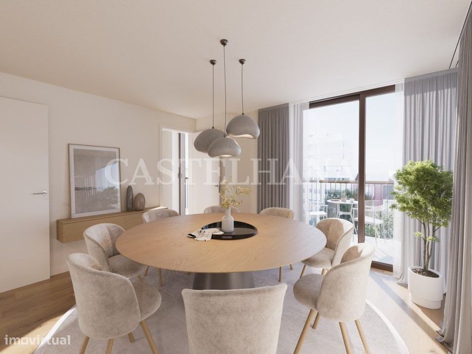 Apartamento T2 com área exterior e garagem no Areeiro, Lisboa