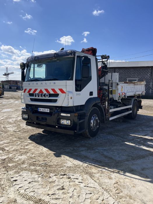 Iveco Stralis 2011 [самоскид з маніпулятором)