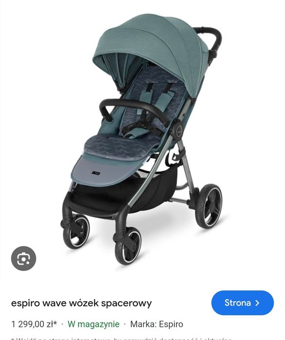 Wózek spacerowy espiro wave