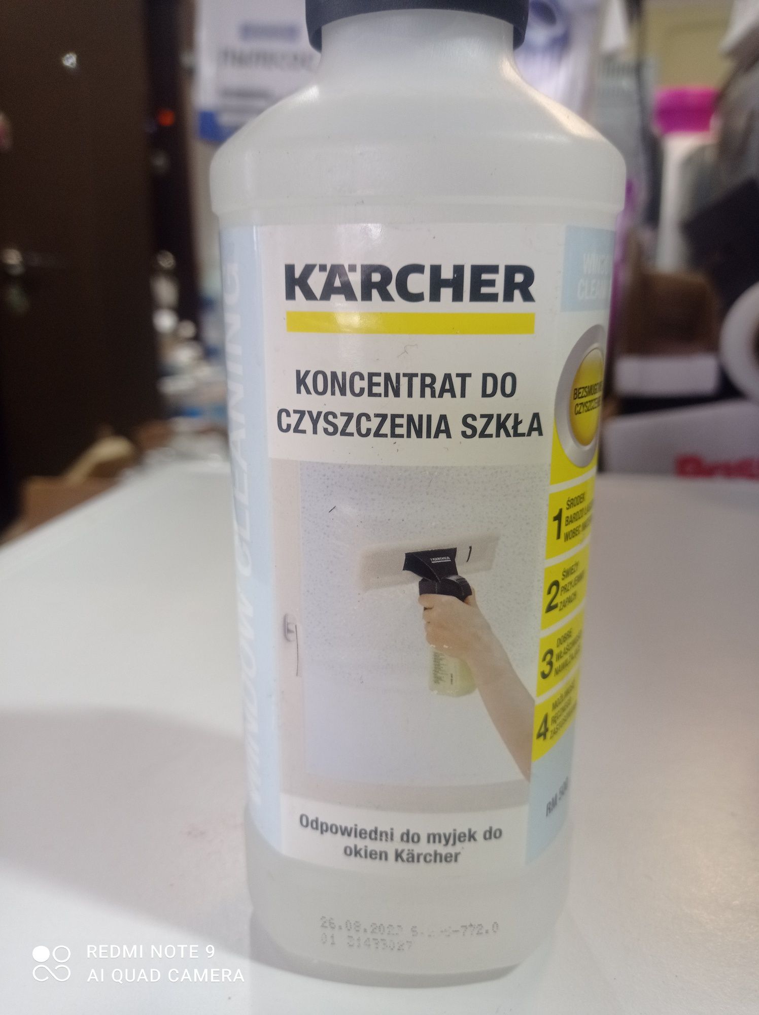 Концентрат чистящего средства для стекол Karcher 6.295-772.0 KARCHER д