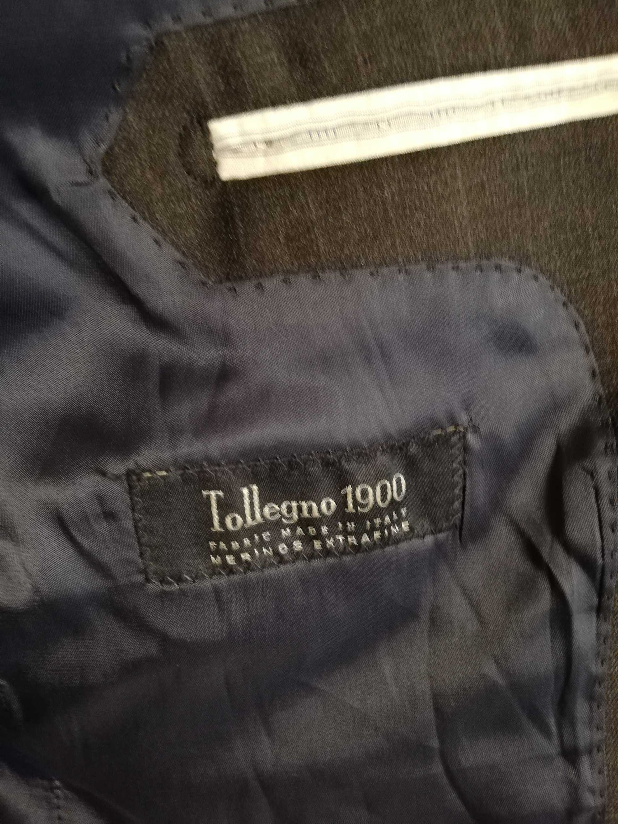 marynarka Made In Italy 100% wełna Tollegno 1900 merinos wool M 48