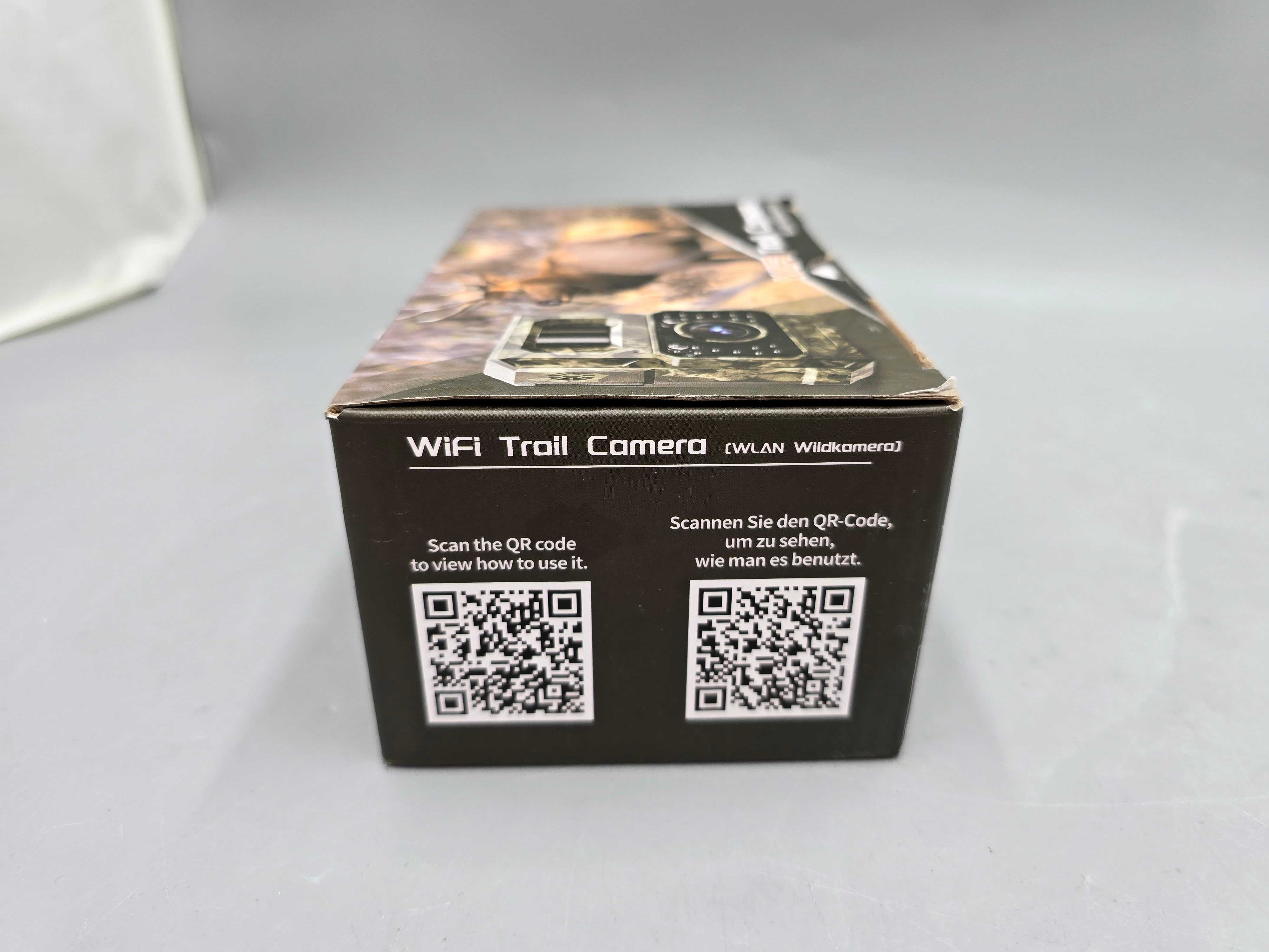 Fotopułapka Kamera Leśna Myśliwska Wifi 48 Megapixel Ip66 1080P Kpl