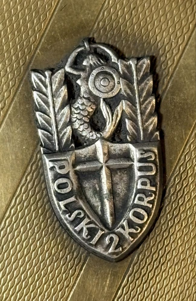 Papierośnica 2 Polski Korpus PSZnZ
