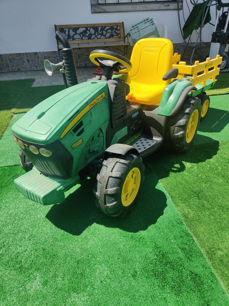 Trator john deere bateria 12v