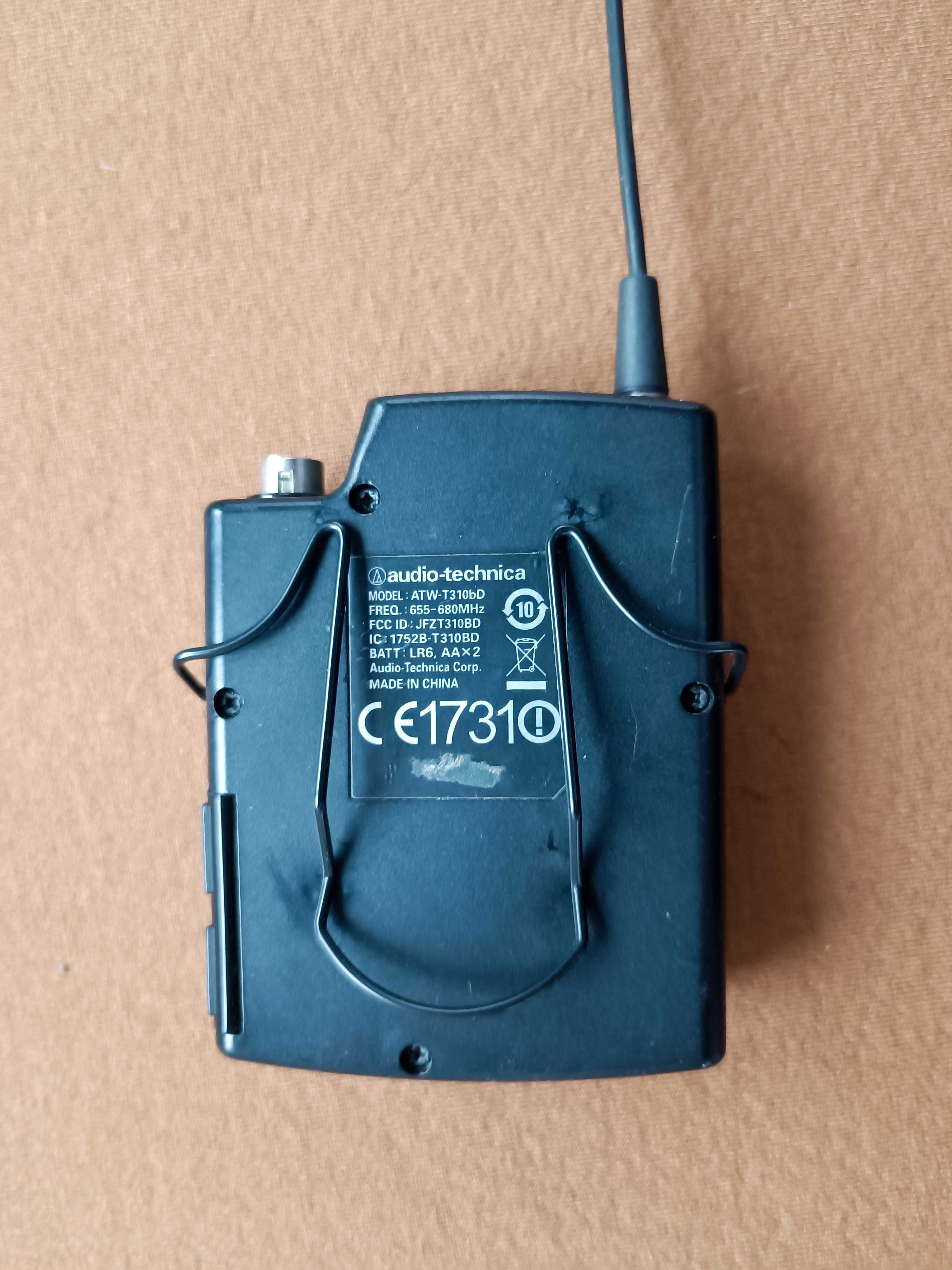 Радіосистема для духових струнних Audio-technica ATW-3110 з прищепкою