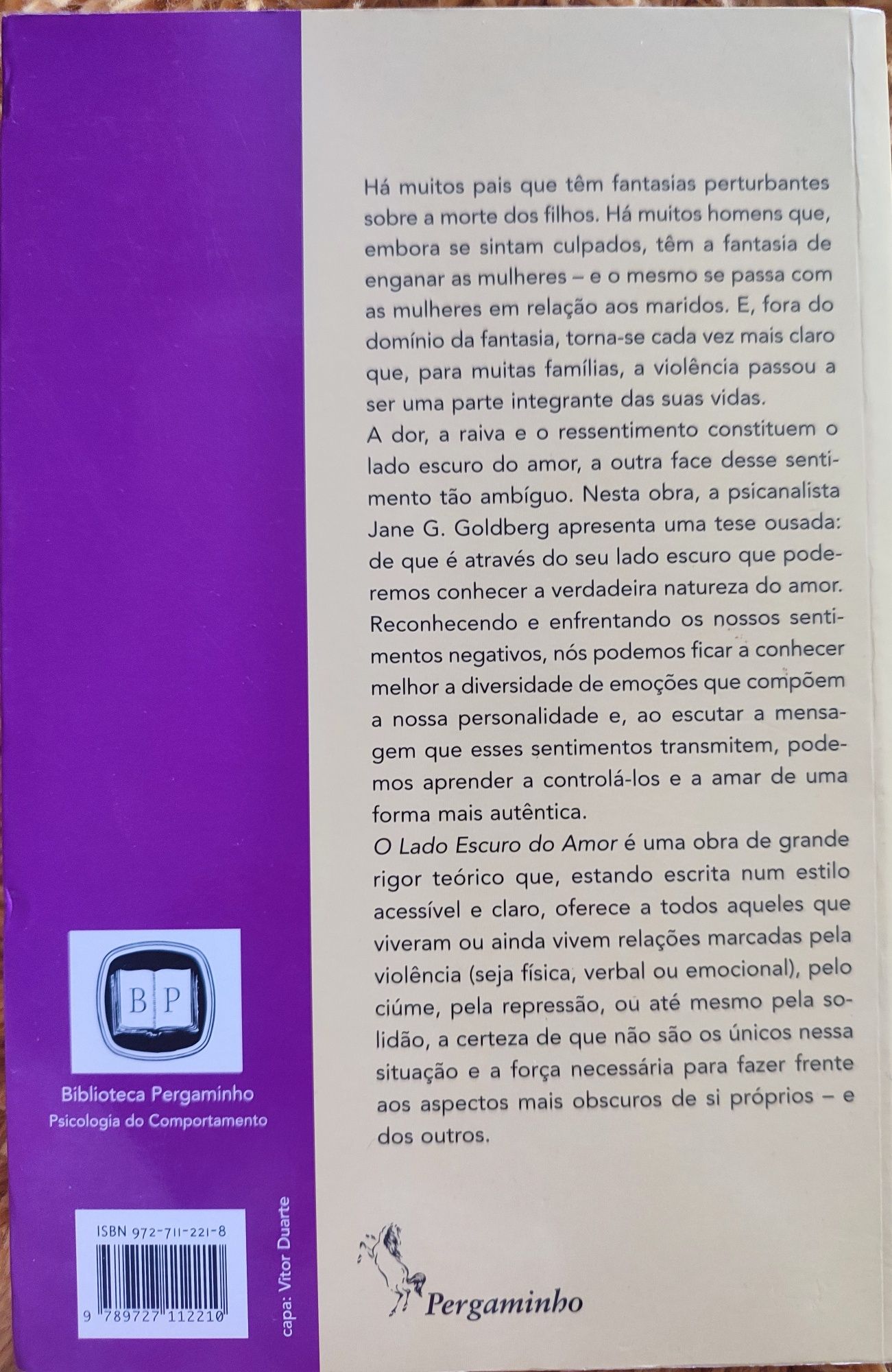 Livro "O lado escuro do amor"