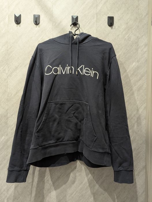 Худи Calvin Klein мокрый асфальт