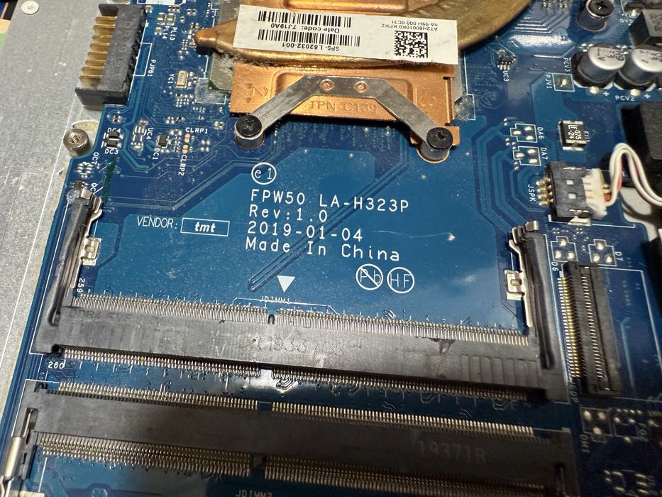 Материнка,плата,HP 15 intel i5-8gen,nvidia