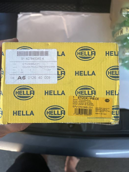 35426853175 BMW 6PV010946231 HELLA педаль газу (акселератора)