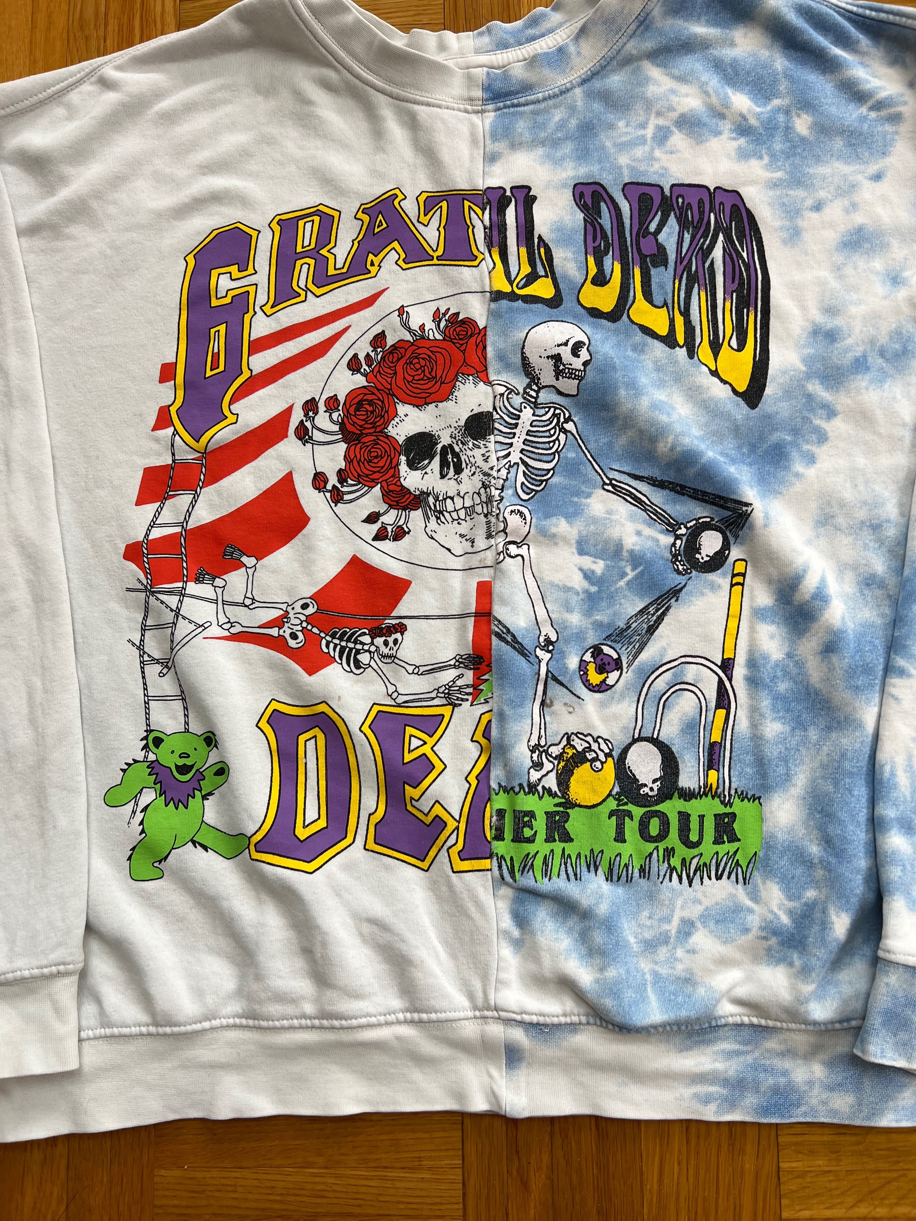 Bluza American Vintage Grateful Dead skeleton y2k