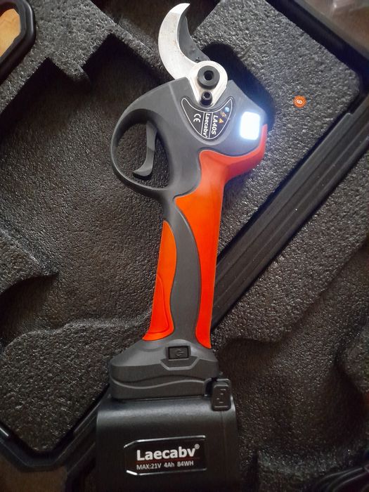 Laecabv садовий секатор акумуляторний у валізі