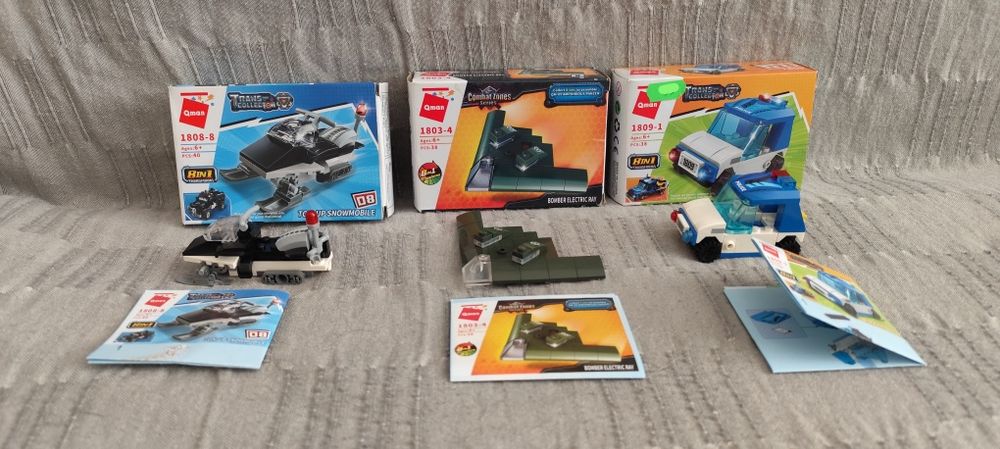 Конструктор 6+, 3 шт