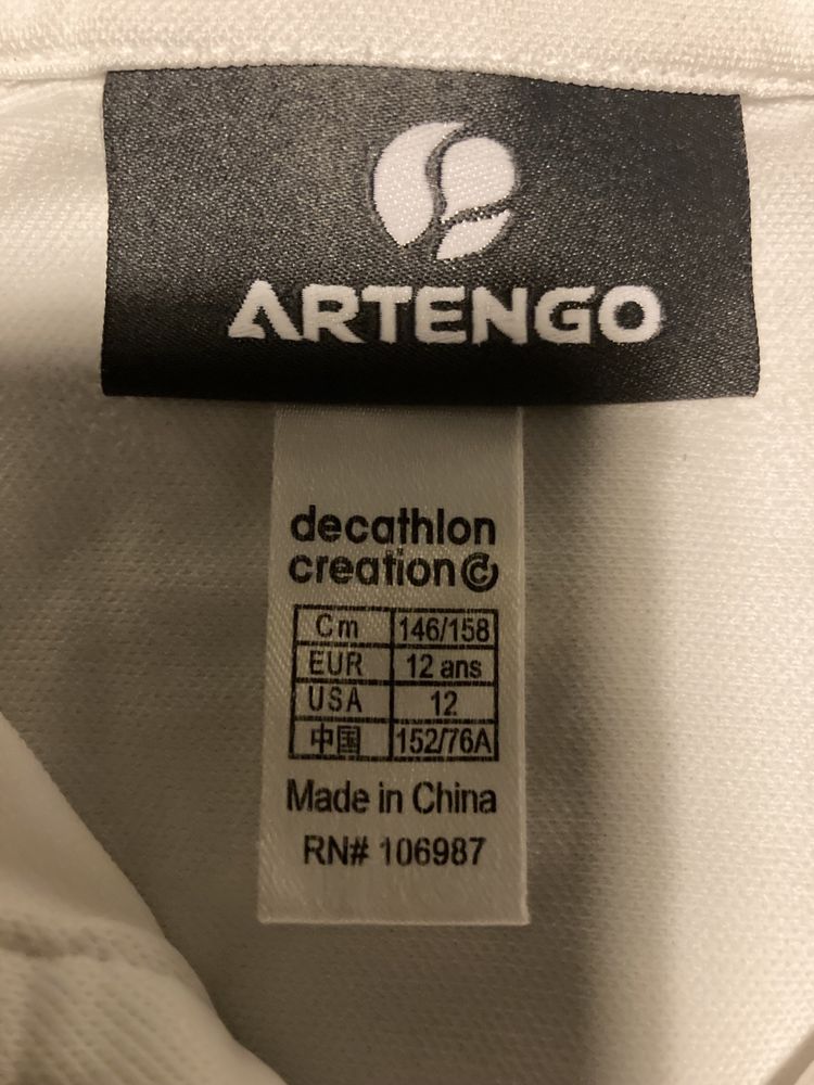 Polo Artengo, branco