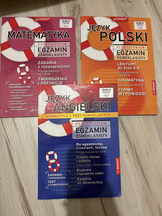 Egzamin osmoklasisty repetytorium matematyka polski angielski