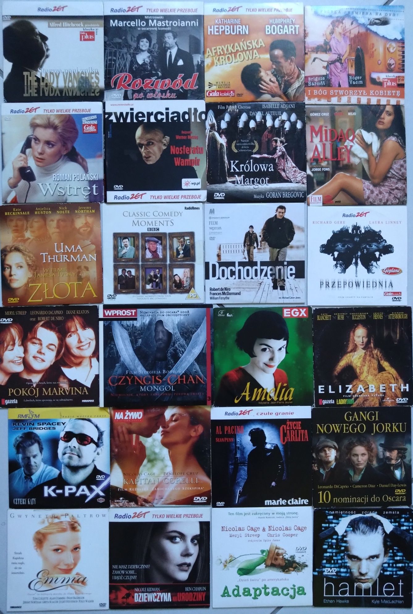 40 filmów na płytach: Życie Carlita, Gangi Nowego Jorku i inne