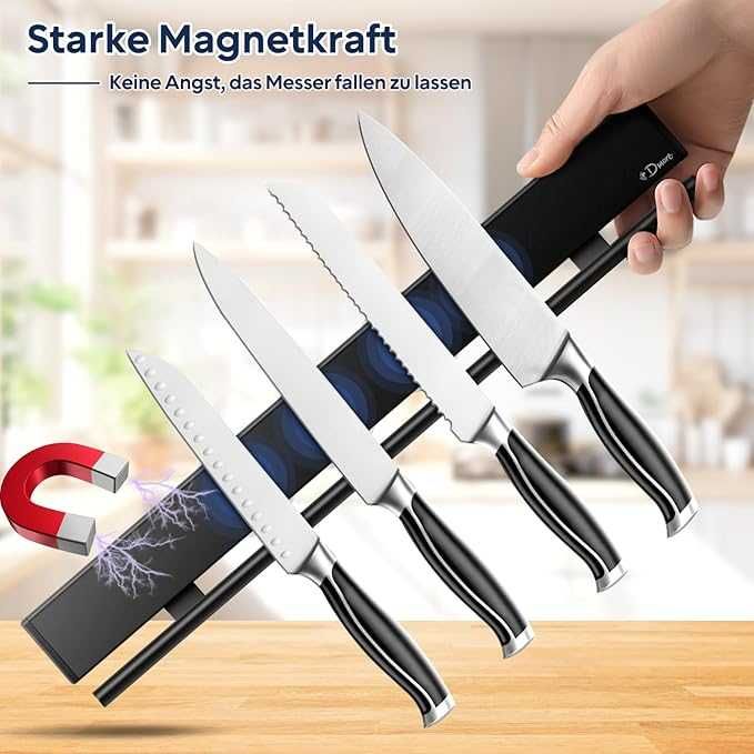 Magnetyczny uchwyt na noże 43 cm