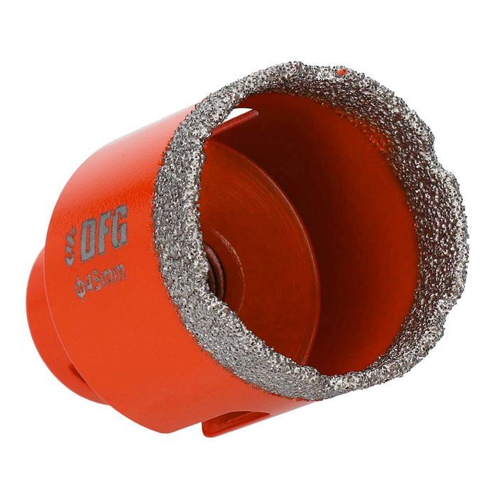 Otwornica DIAMENTOWA, wiertło do gresu, kafli fi45 mm NOWA DFG Wysyłka