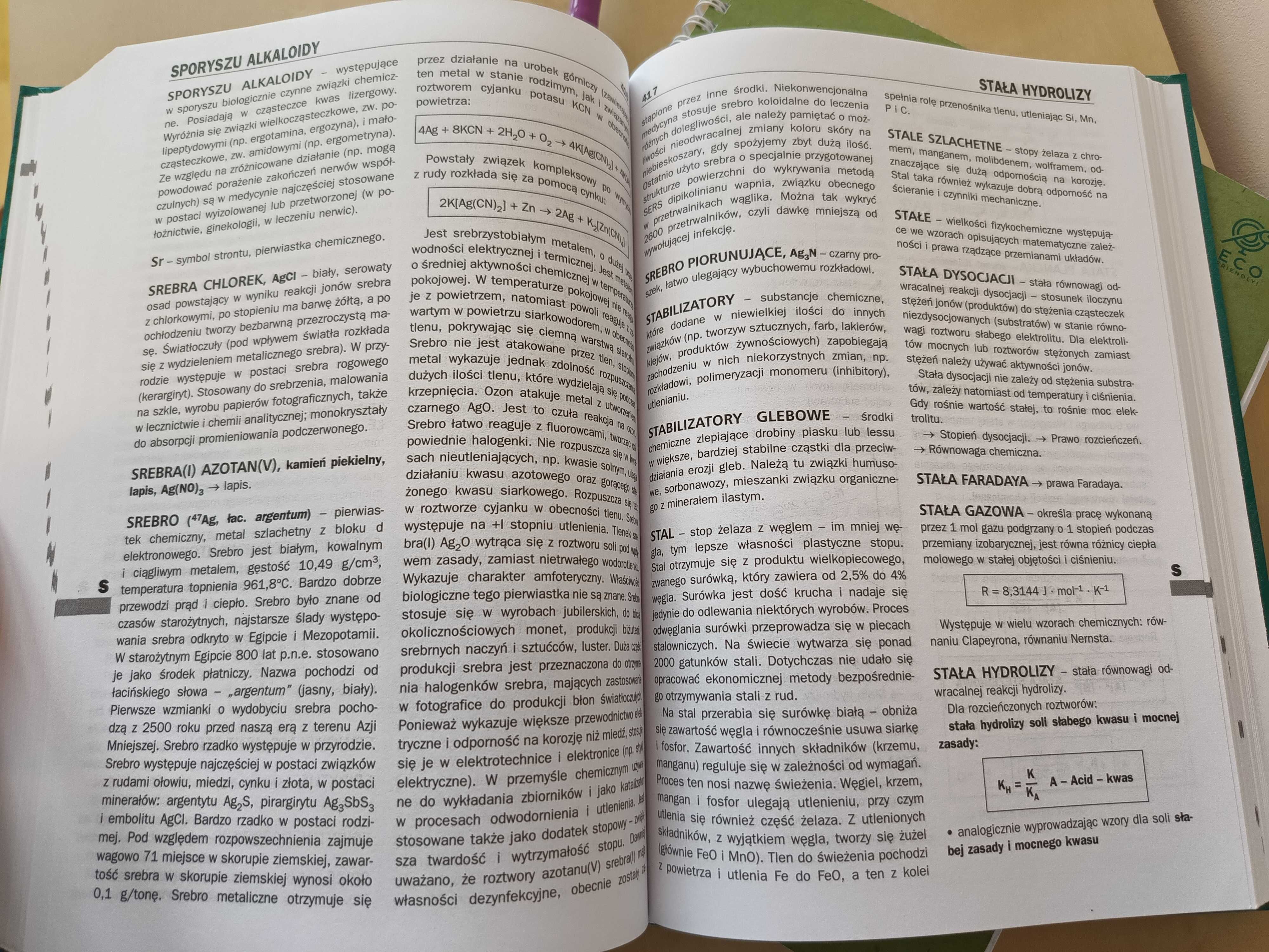 Encyklopedia Chemia - matura rozszerzona z chemii, wydawnictwo Greg