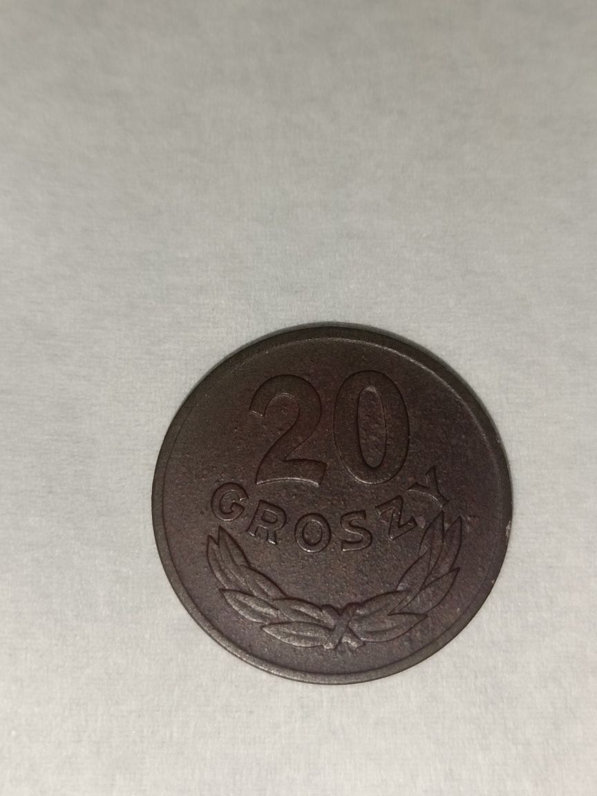 Moneta 20 groszy z 1949