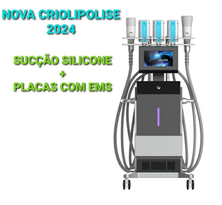 CRIOLIPOLISE 360 SILICONE E PLACAS - 2 em 1 fabuloso TOPO DE GAMA