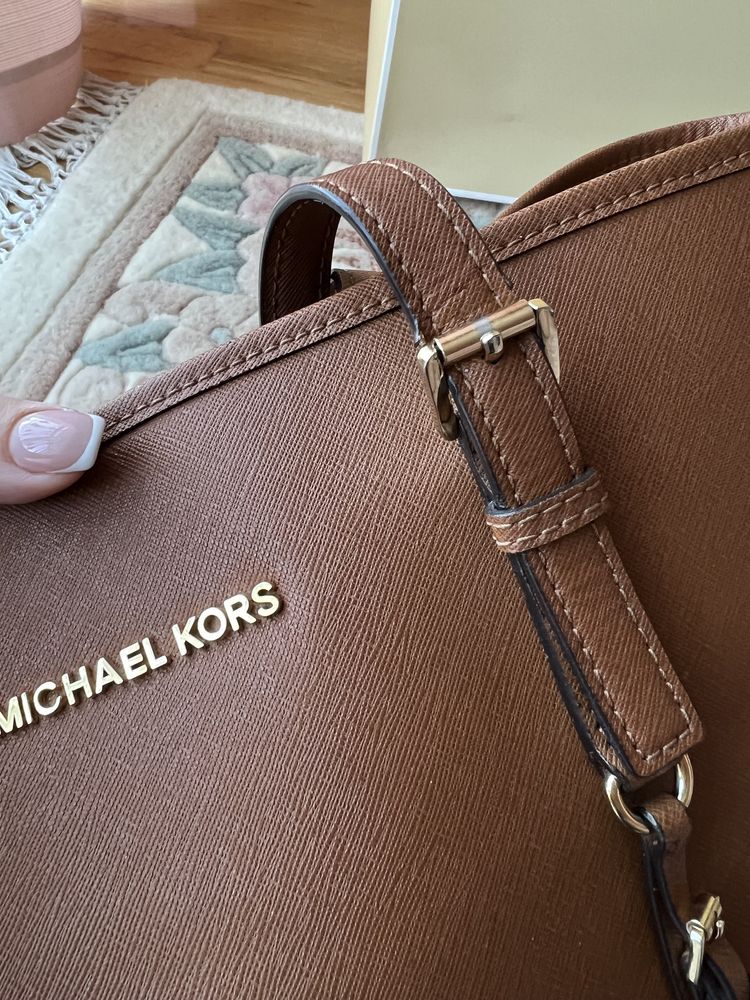 Jet Set Luggage brąz Michael Kors  torba torebka