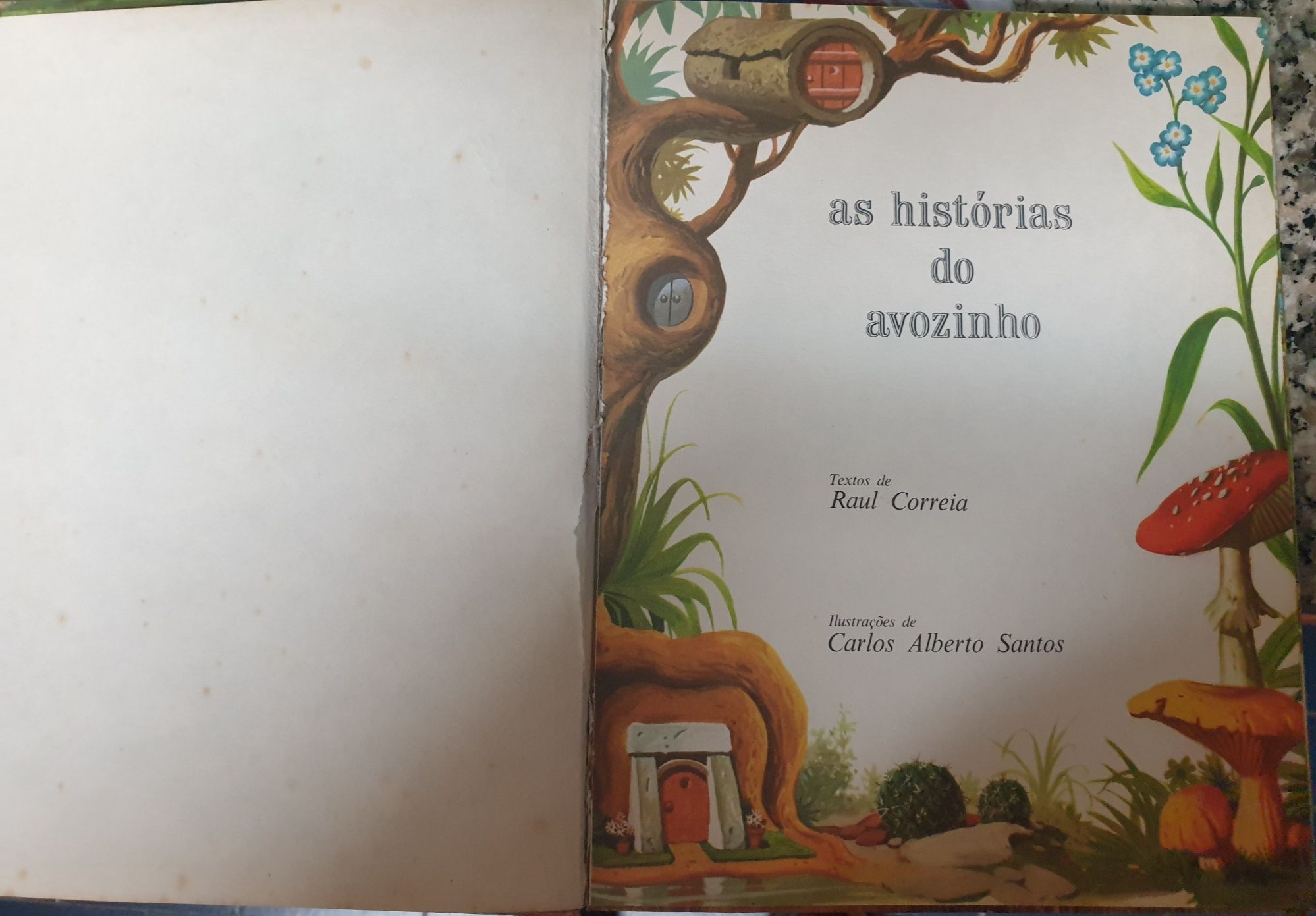 Livros antigos infantis