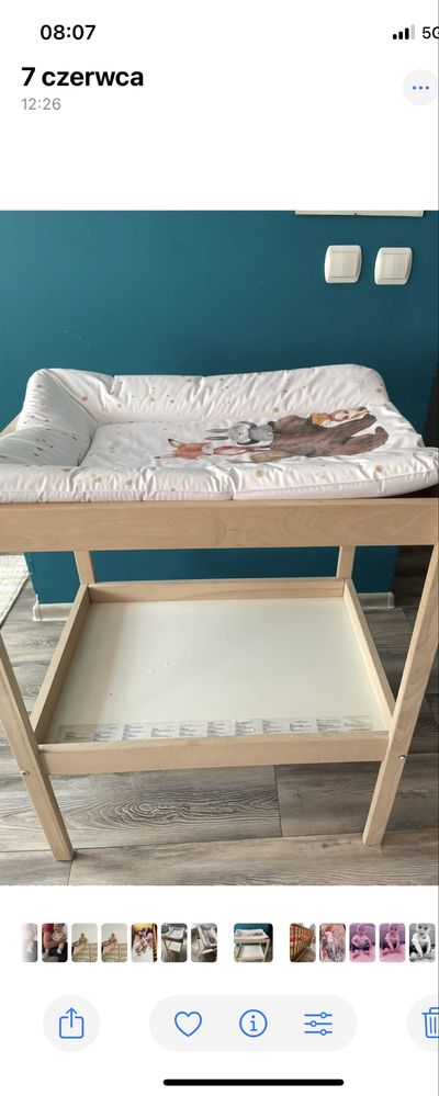 Przewijak dla niemowlaka ikea