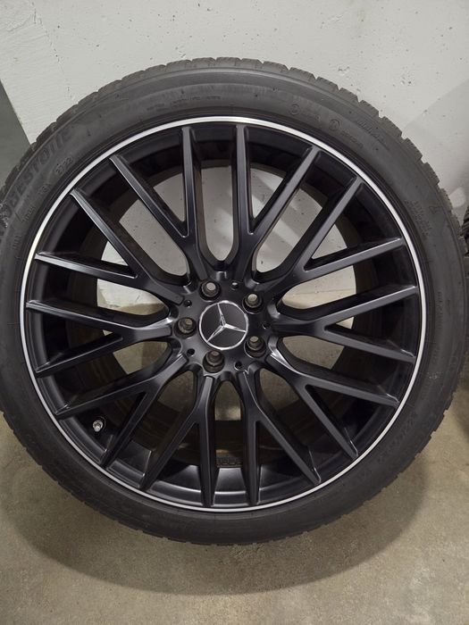 Koła 20 cali zimowe opony Bridgestone Mercedes S 9J x 20 ET34