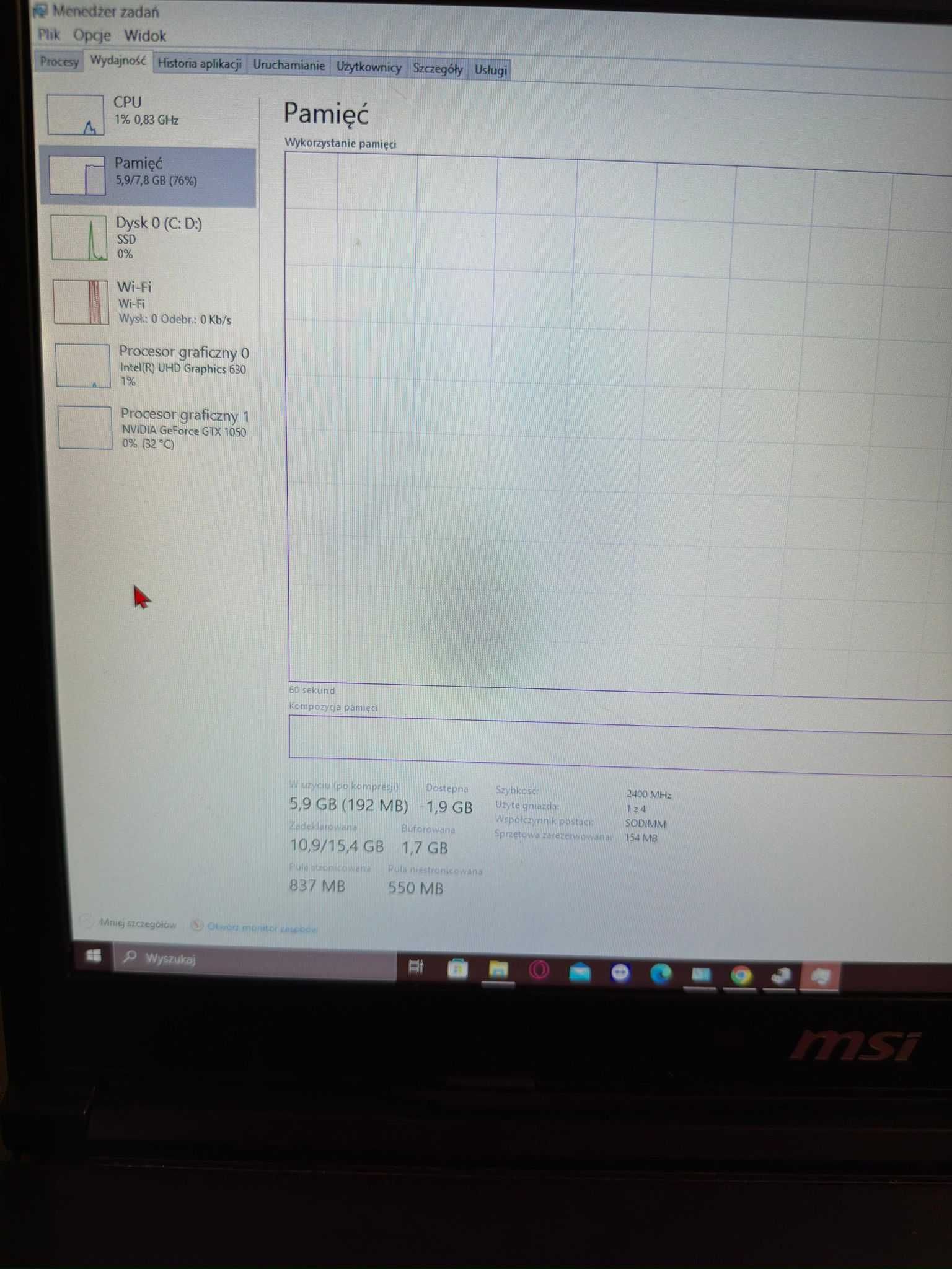 Laptop MSI GL73 8RC, MS-17C6