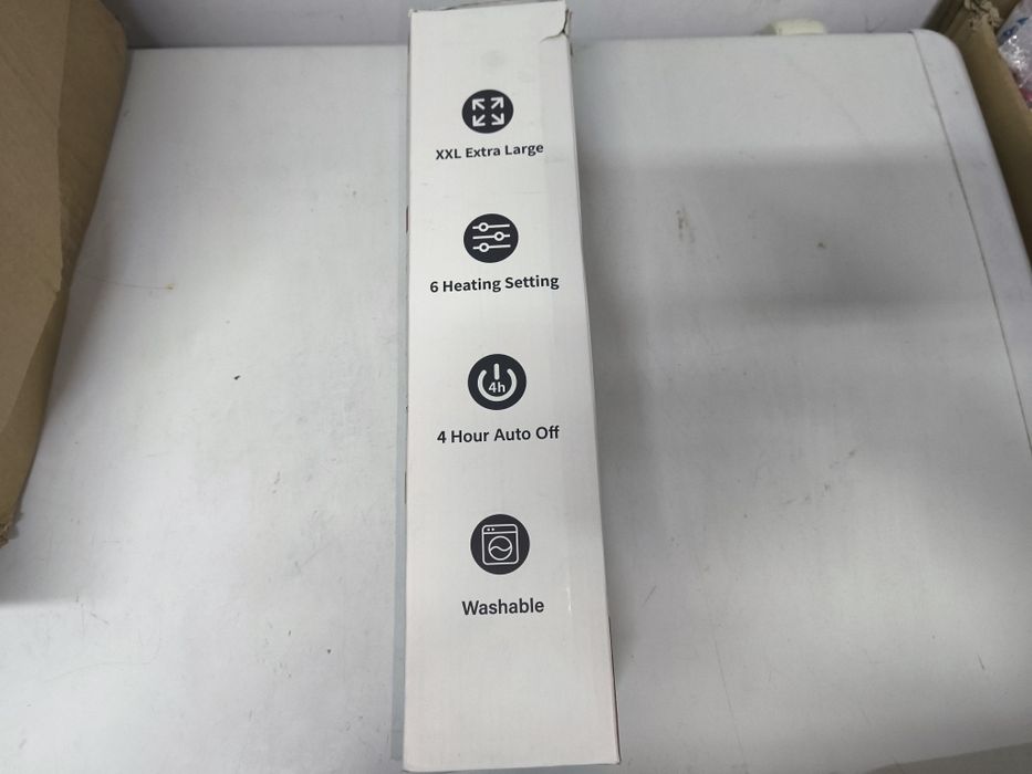 Manta de aquecimento para alivio muscular